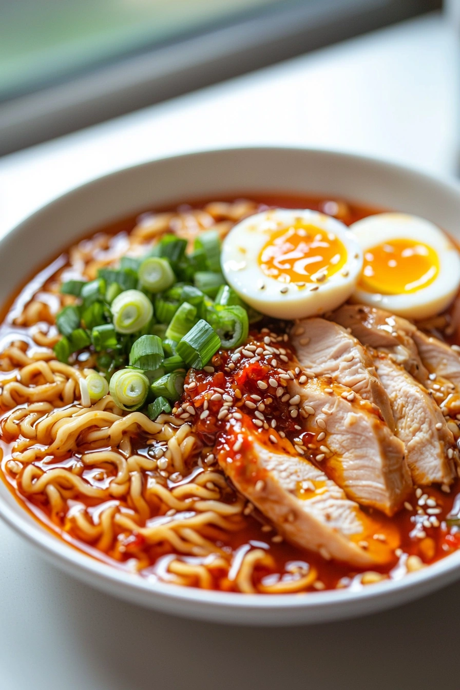 Fiery Chicken Ramen