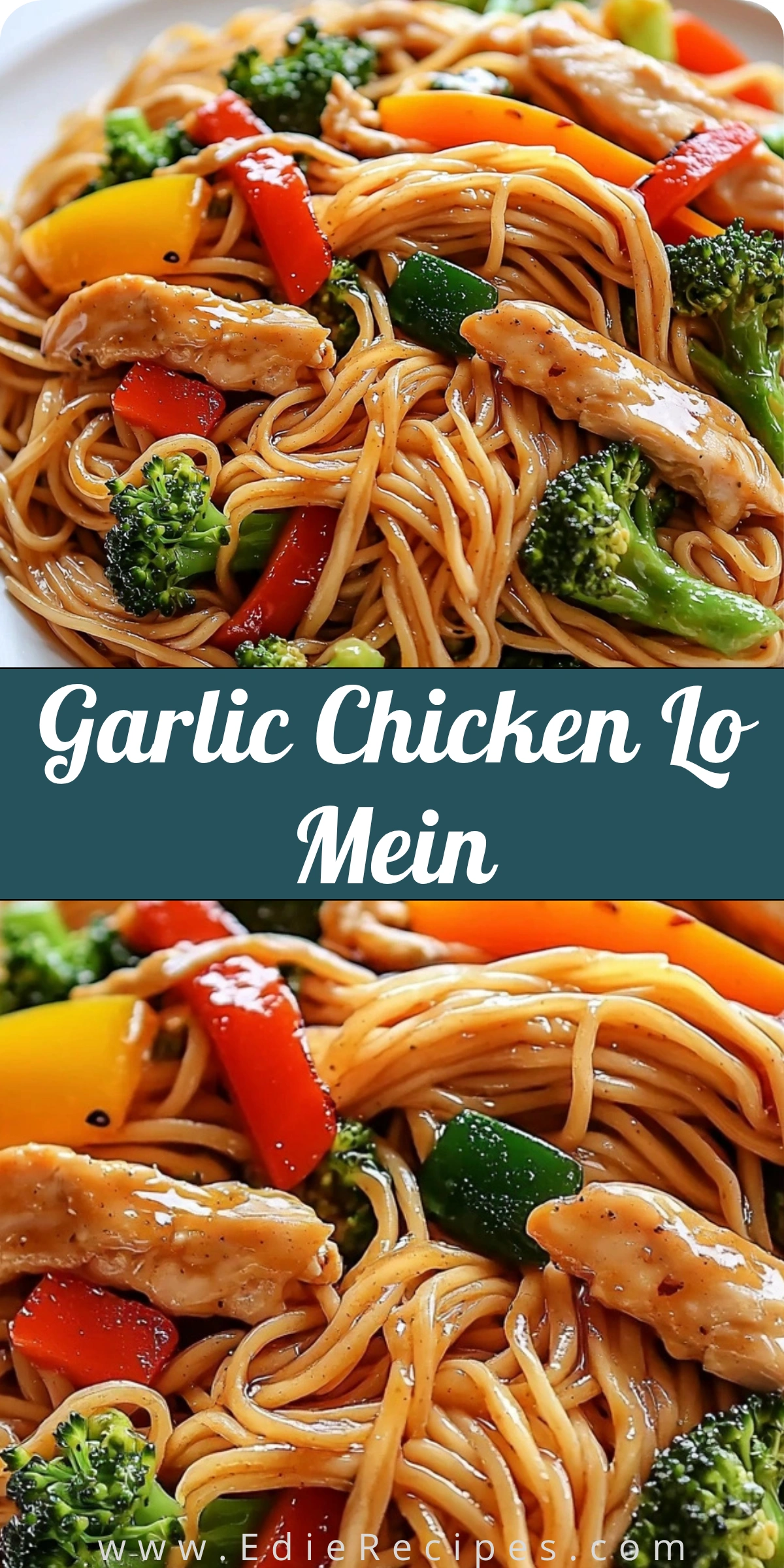 Garlic Chicken Lo Mein