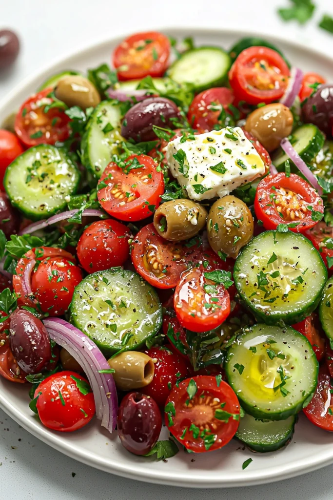 Greek Cucumber Salad