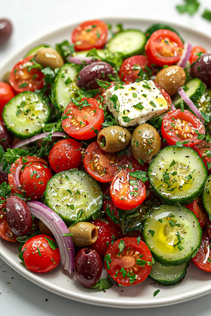 Greek Cucumber Salad