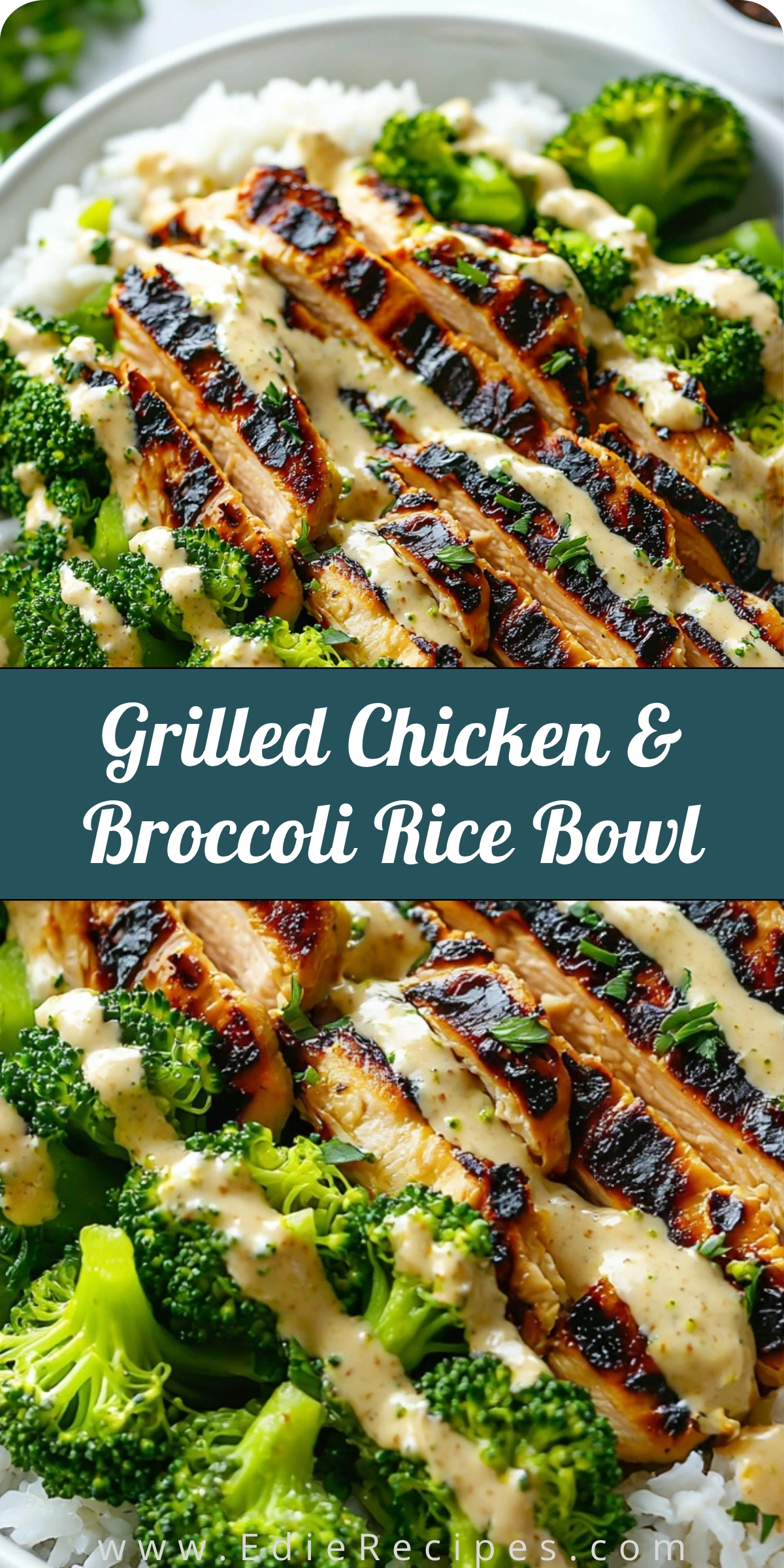 Grilled Chicken & Broccoli Rice Bowl