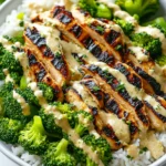 Grilled Chicken & Broccoli Rice Bowl