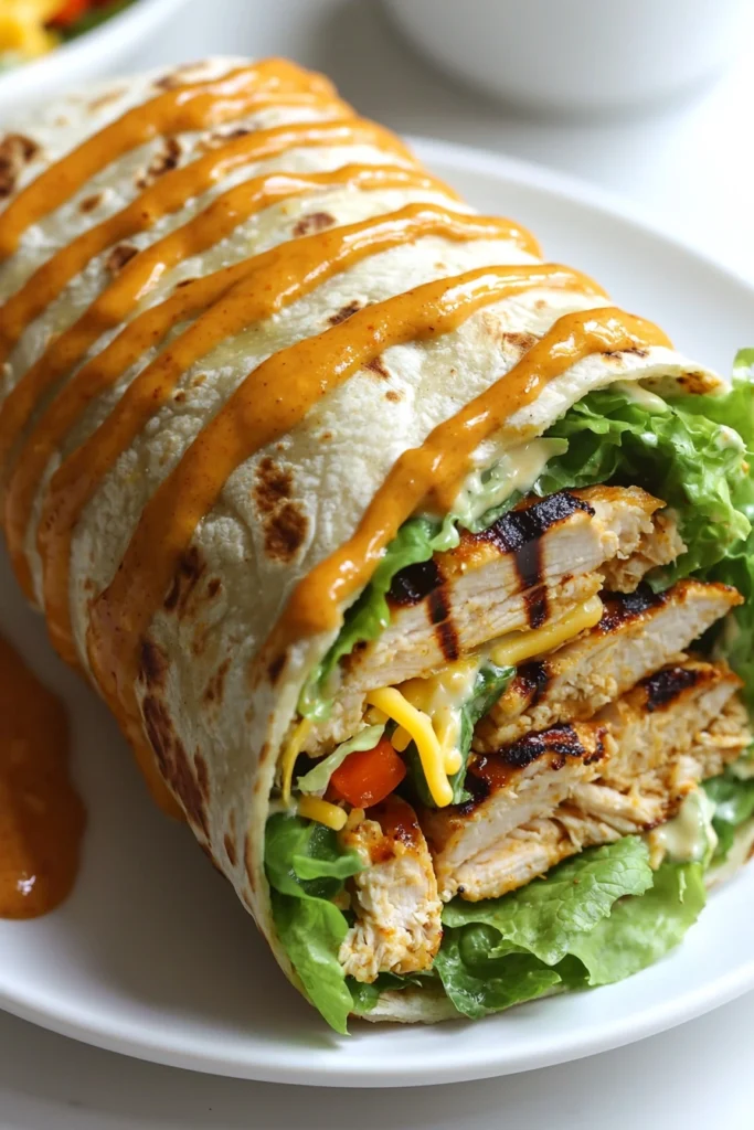 Grilled Chicken Burrito