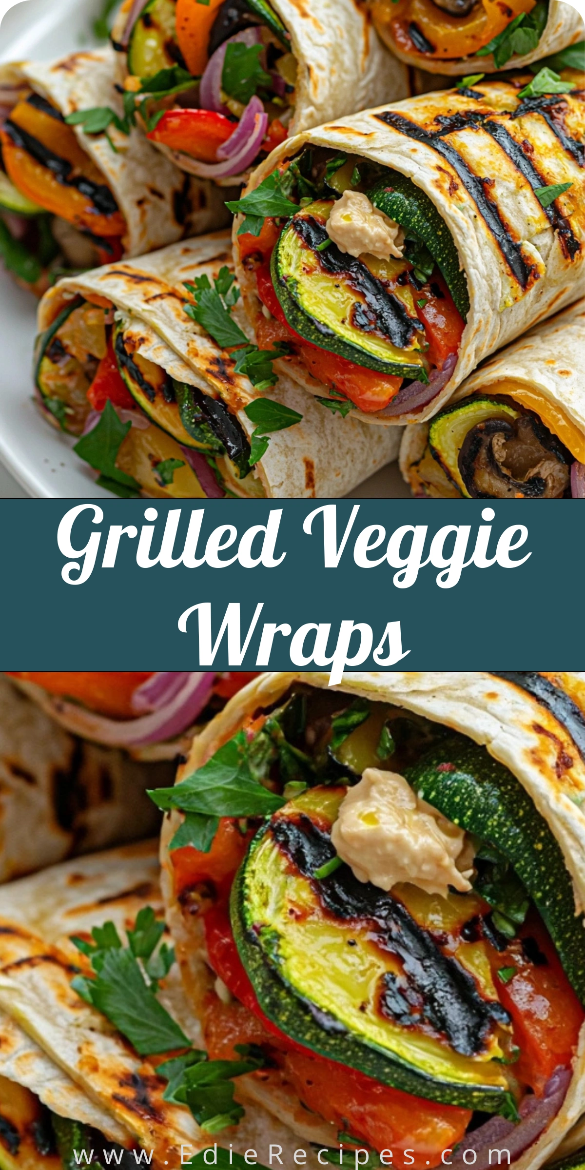 Grilled Veggie Wraps