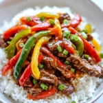 Healthy Beef and Peppers