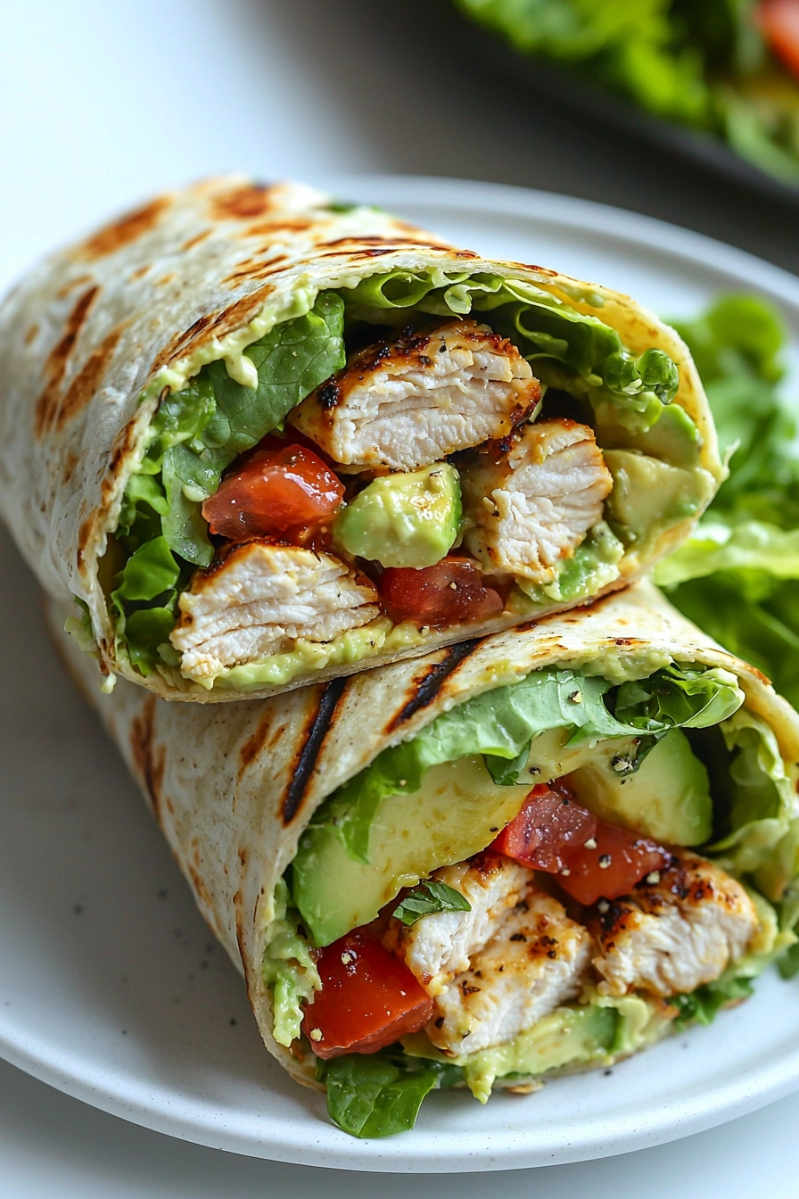 Healthy & Delicious Chicken Wrap