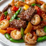 High-Protein Steak and Shrimp Stir-Fry