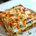 High Protein Veggie Lasagna
