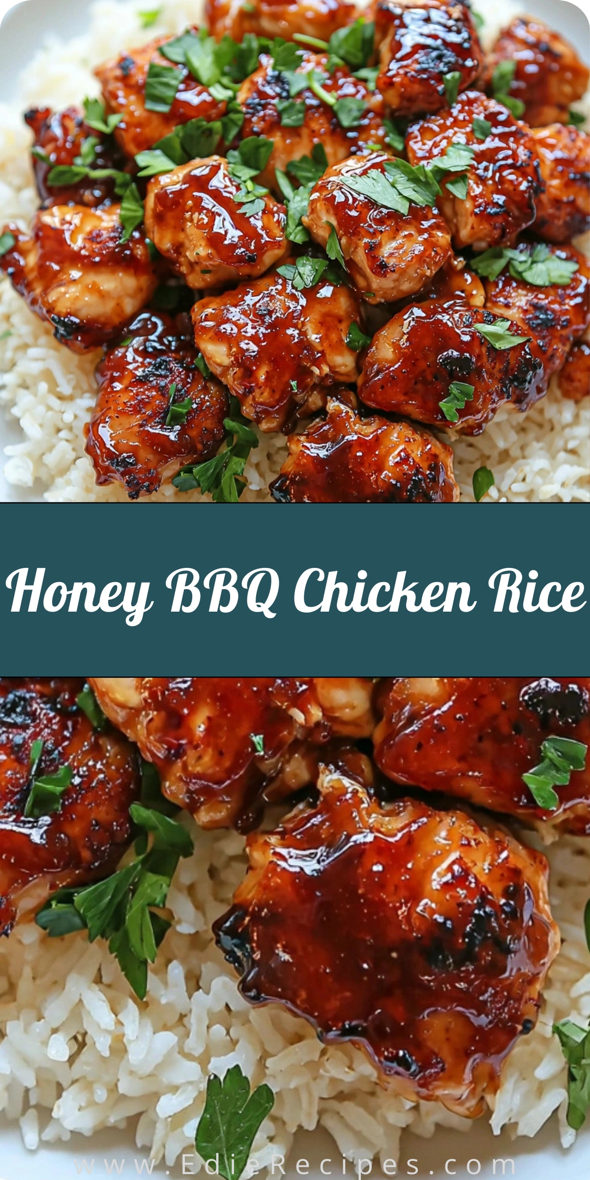 Honey BBQ Chicken Rice