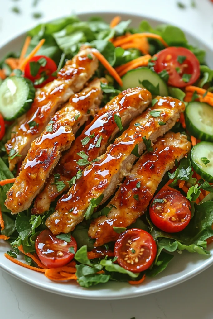 Honey Hot Chicken Salad