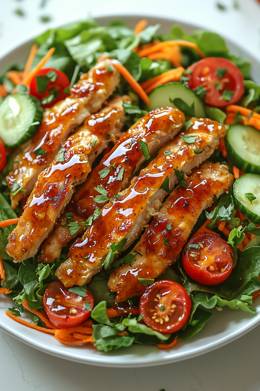 Honey Hot Chicken Salad
