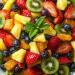 Honey Lime Fruit Salad