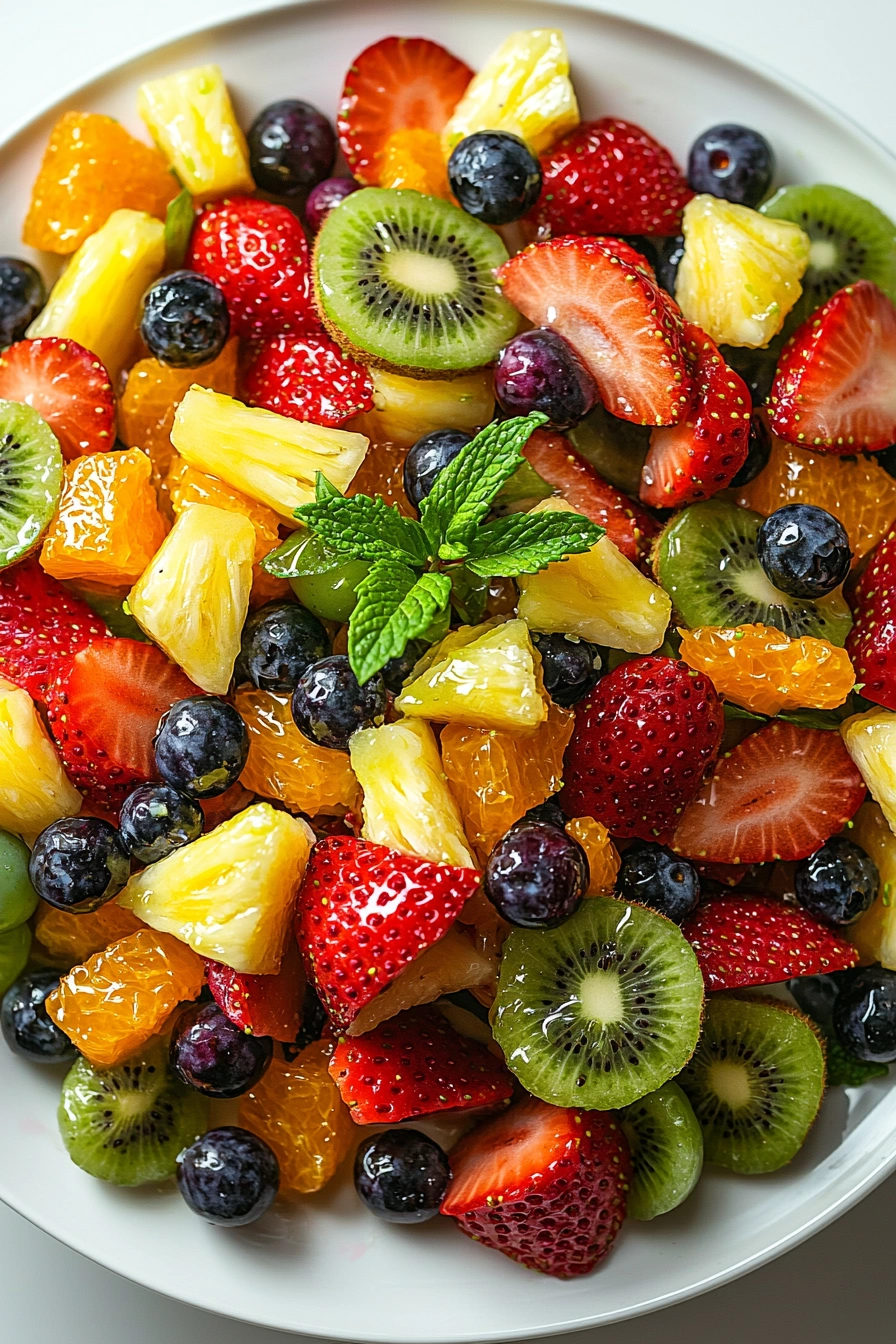 Honey Lime Fruit Salad