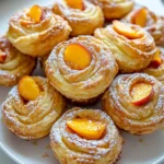 Irresistible Peach Pie Cruffins