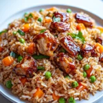 Japanese BBQ Chicken Fried Rice