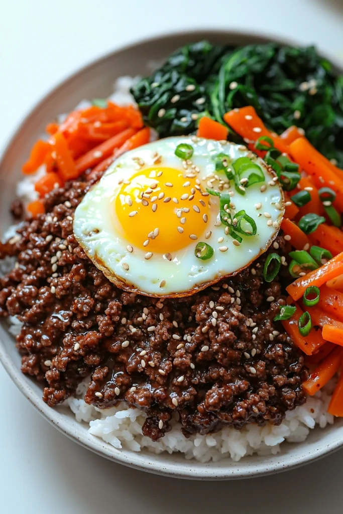 Korean Ground Beef Bowl