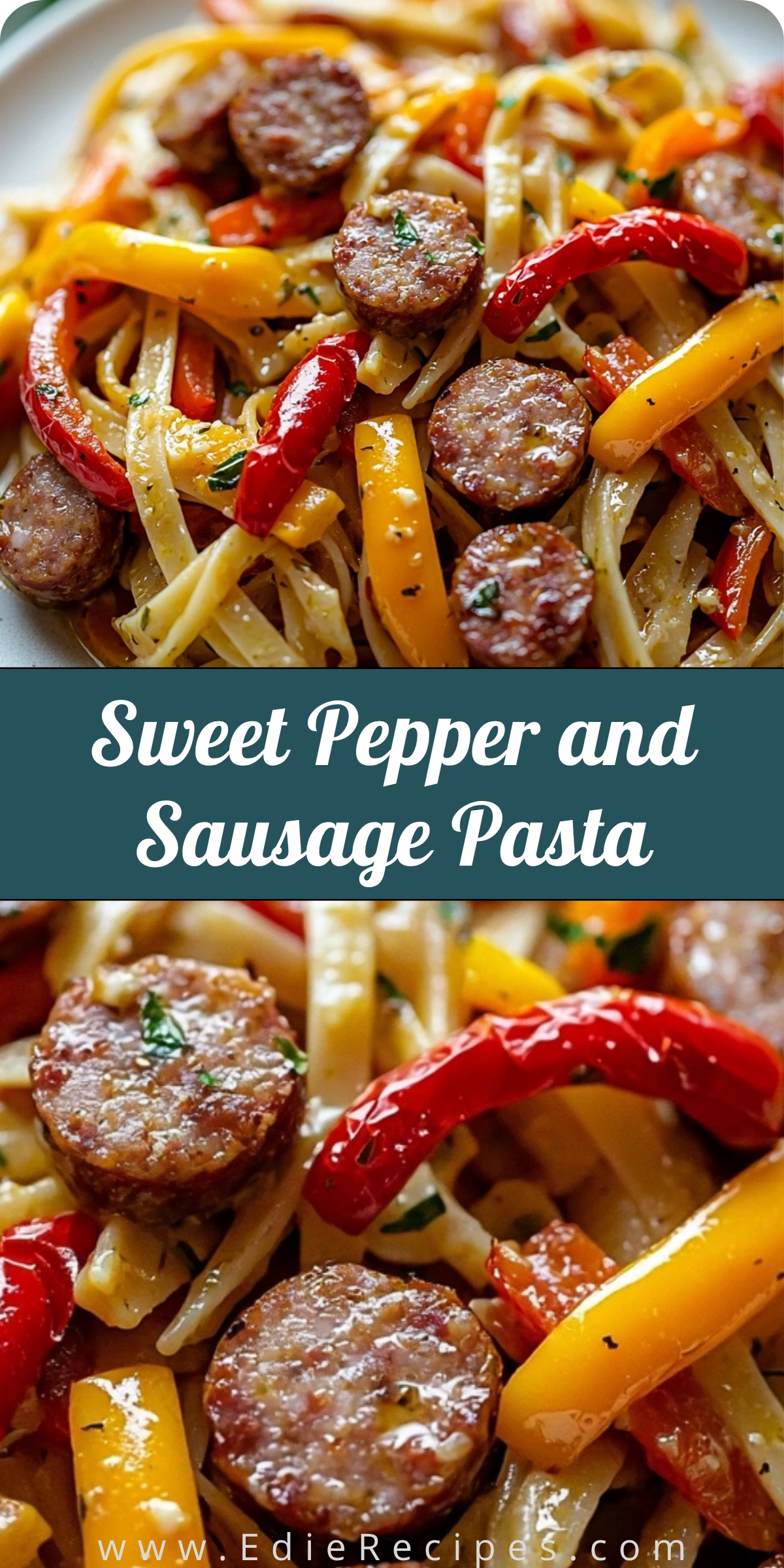 Sweet Pepper and Sausage Pasta