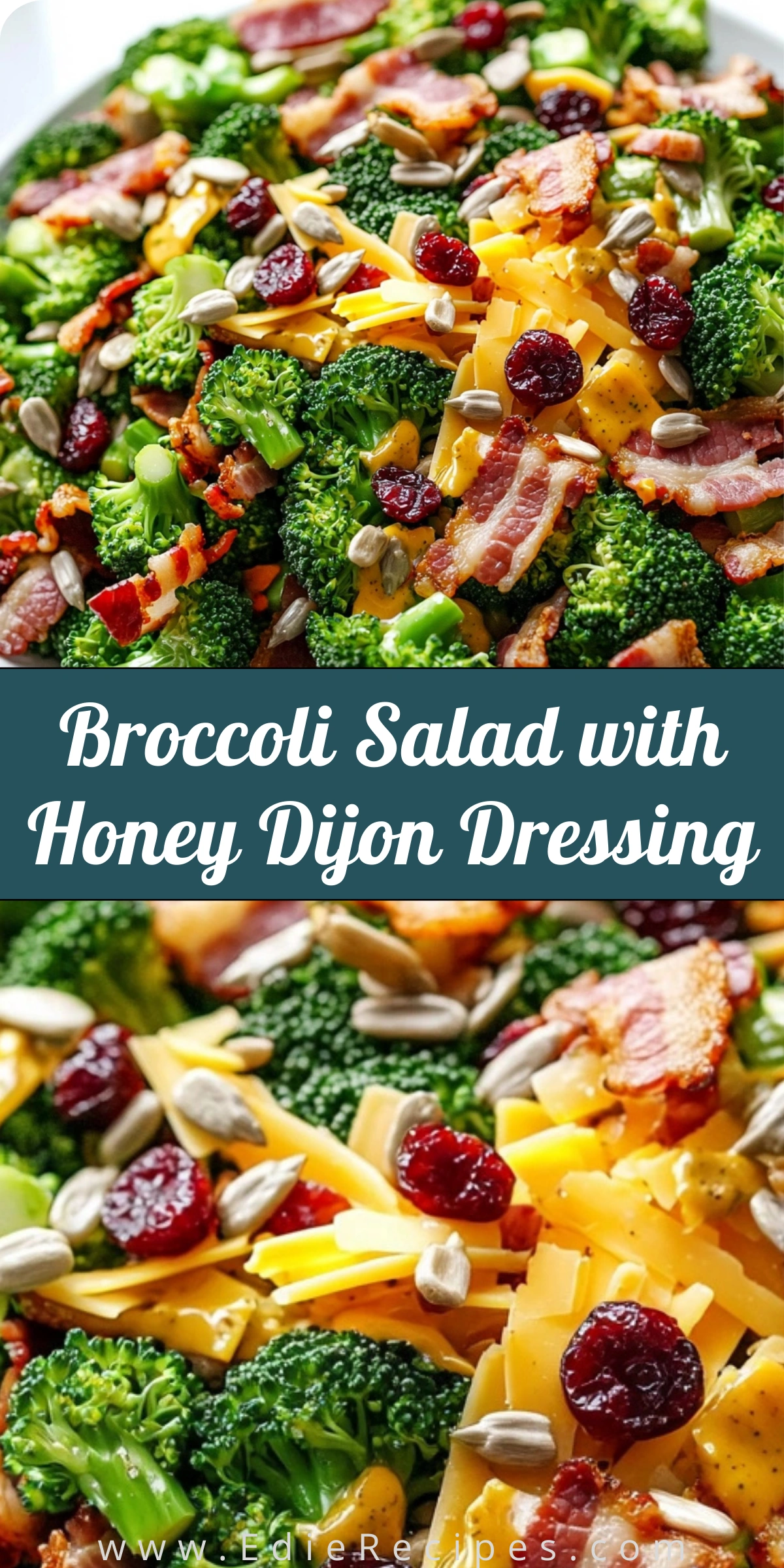 Broccoli Salad with Honey Dijon Dressing