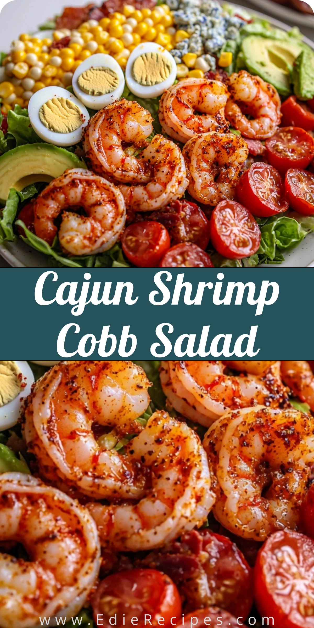 Cajun Shrimp Cobb Salad