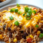 One-Skillet Mexican Rice Casserole