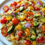 Roasted Vegetable Orzo