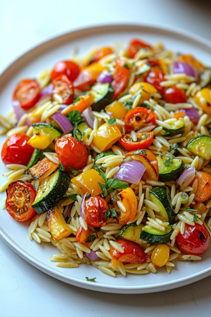 Roasted Vegetable Orzo