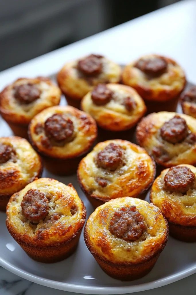 Sausage Pancake Muffins