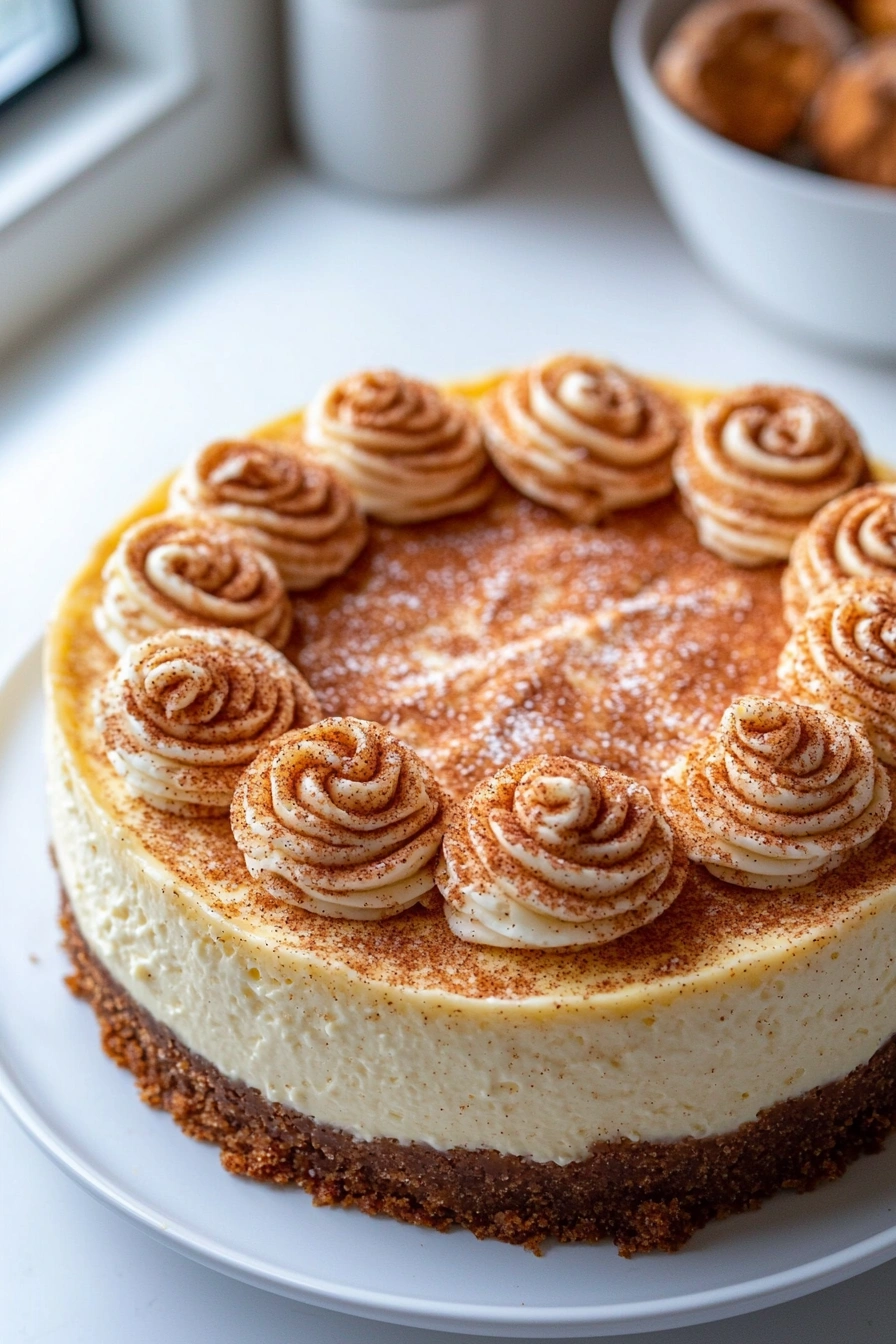 Simple Churro Cheesecake