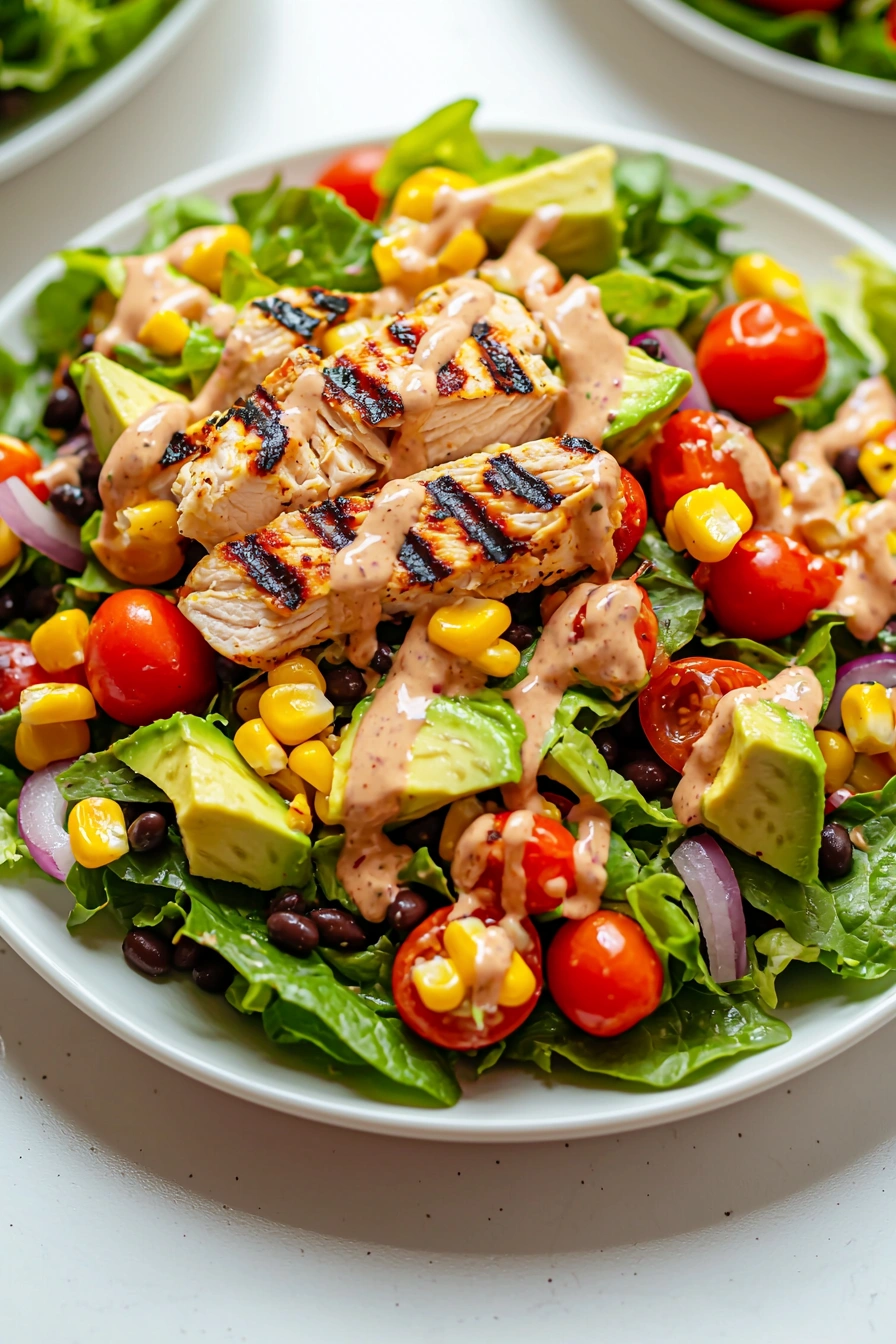 Southwest Chicken Chopped Salad
