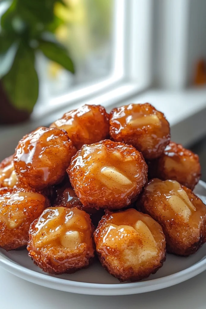 Apple Fritter Bites