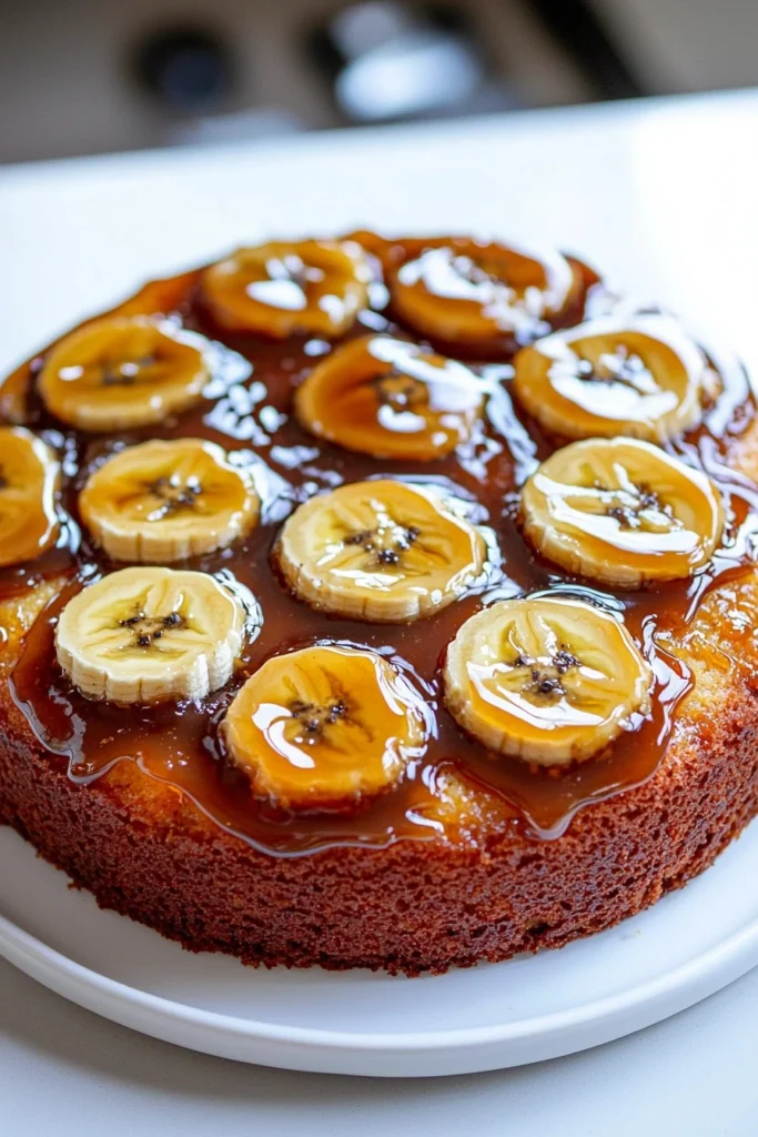 Banana Upside Down Cake