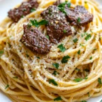 Beef and Garlic Butter Pasta
