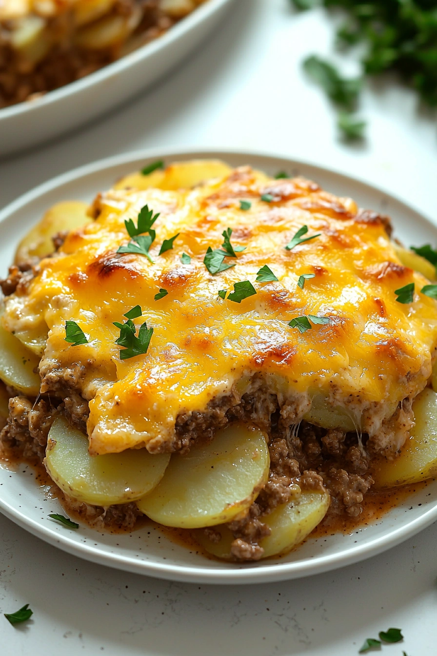 Beef and Potato Casserole