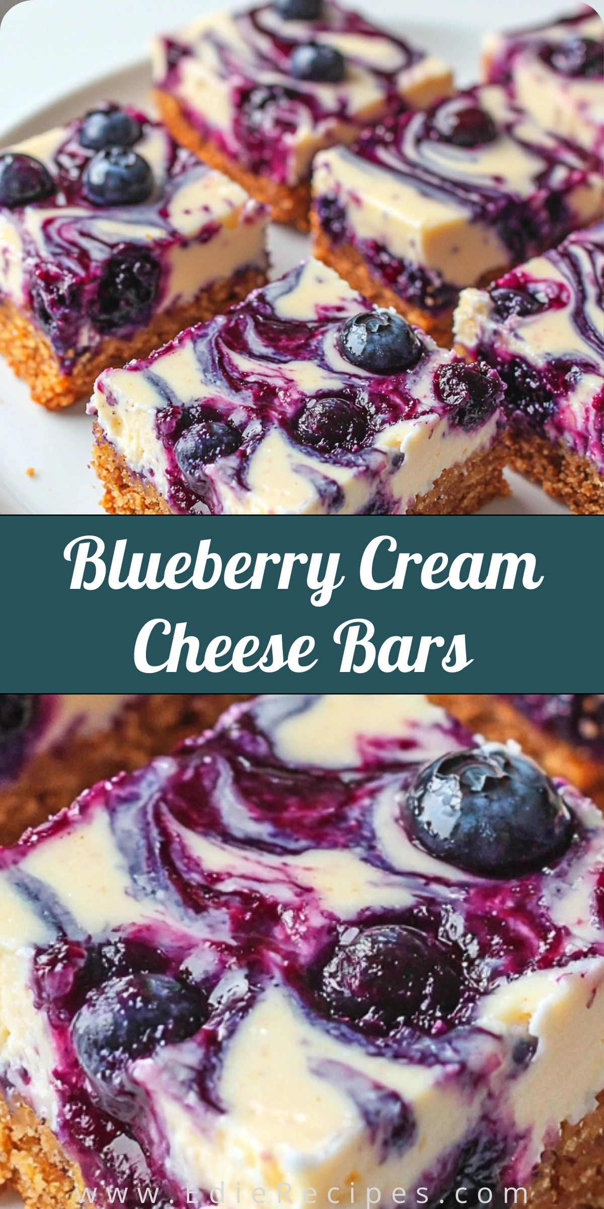 Blueberry Cream Cheese Bars