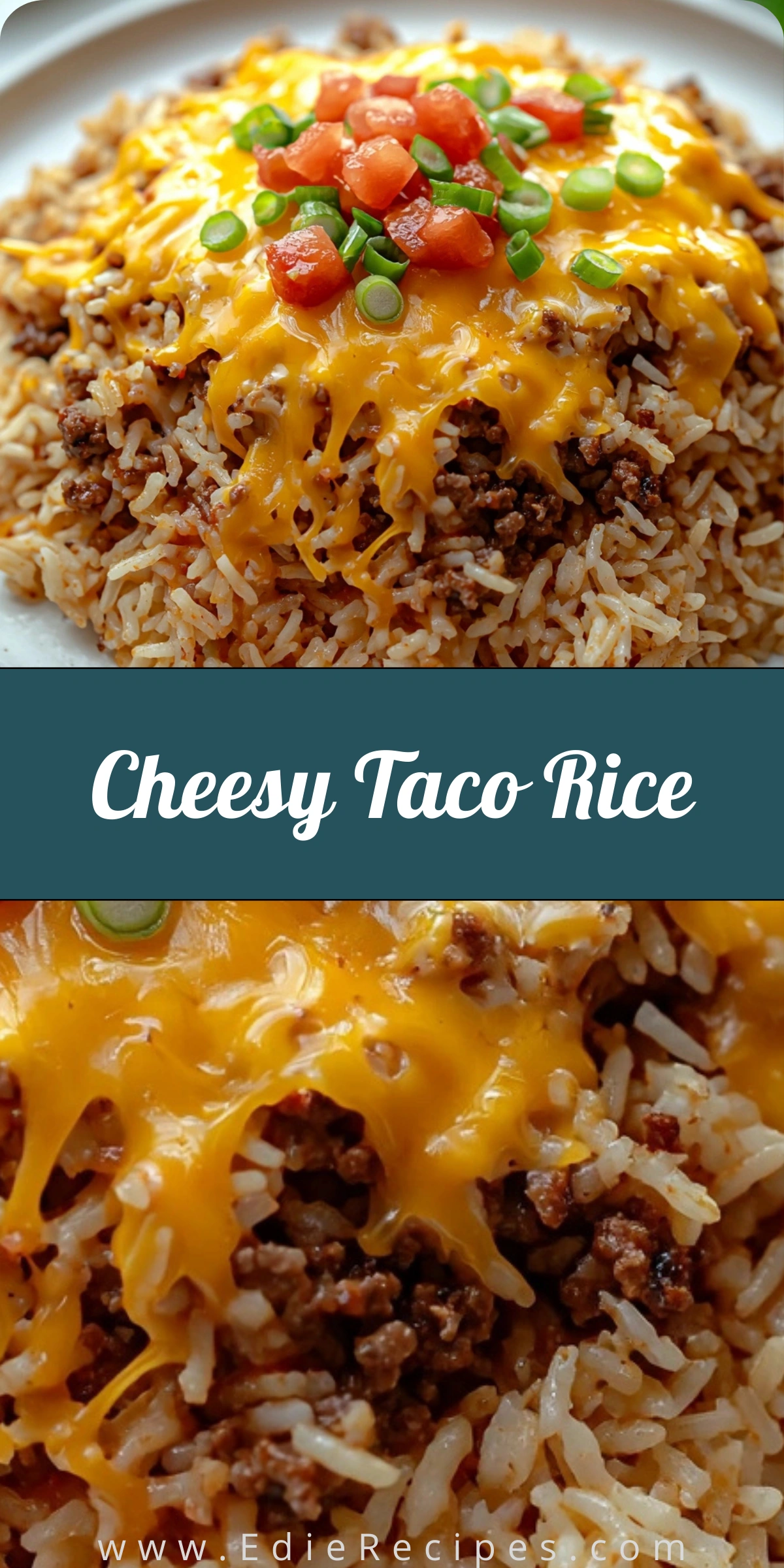 Cheesy Hamburger Rice Casserole