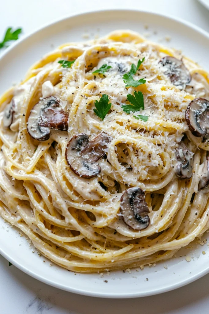 Creamy Mushroom Pasta