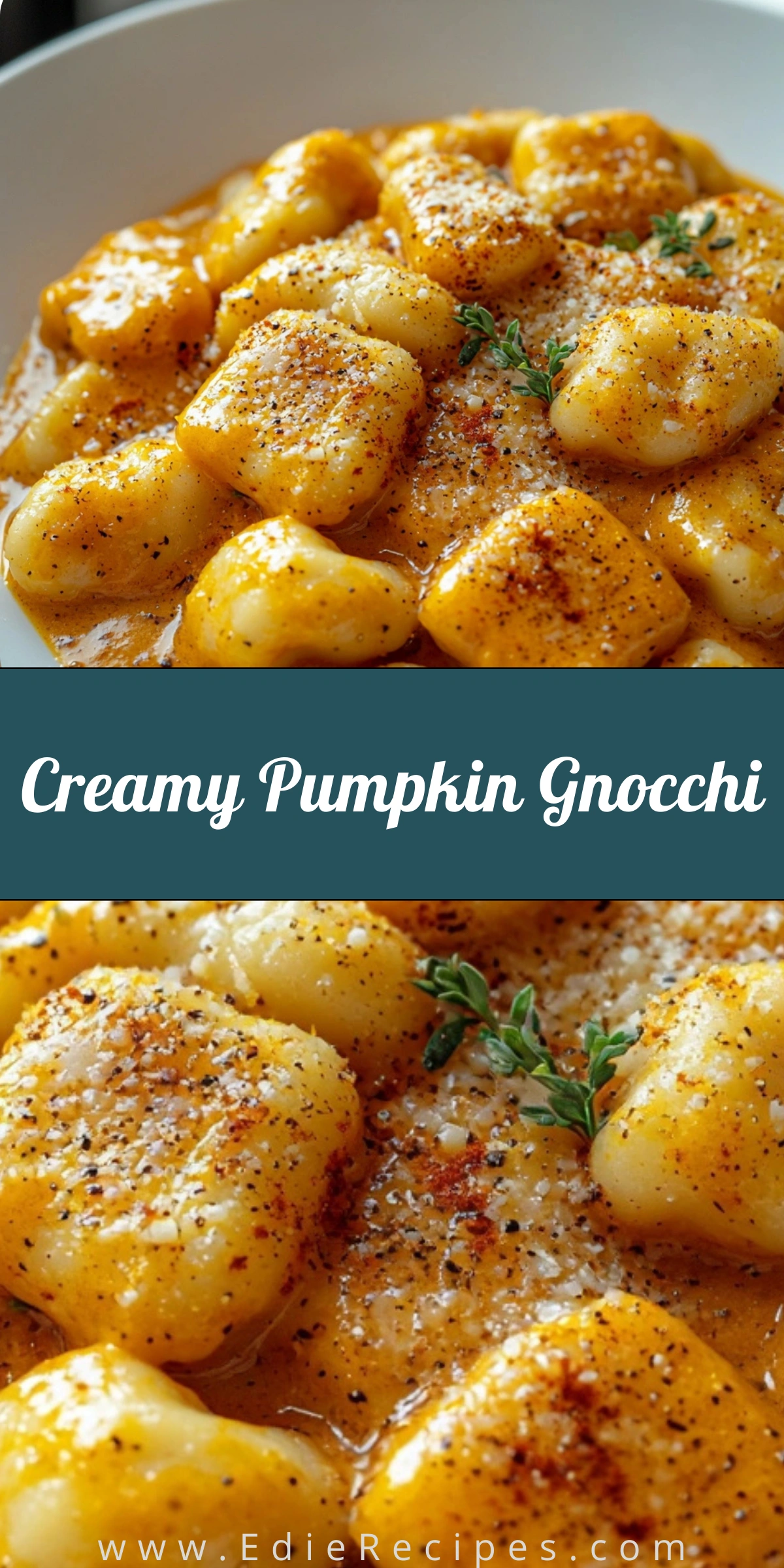 Creamy Pumpkin Gnocchi