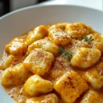 Creamy Pumpkin Gnocchi
