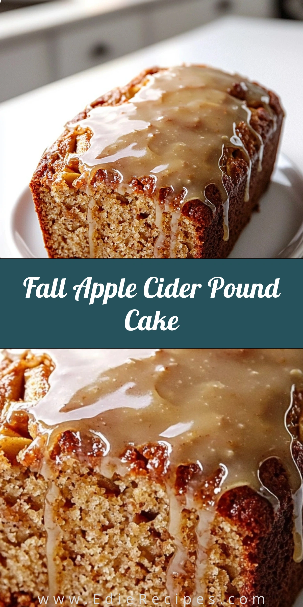 Fall Apple Cider Pound Cake