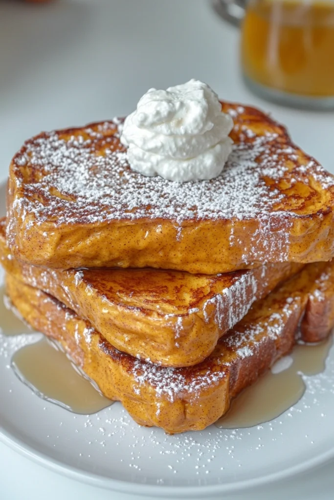 Fall Pumpkin French Toast