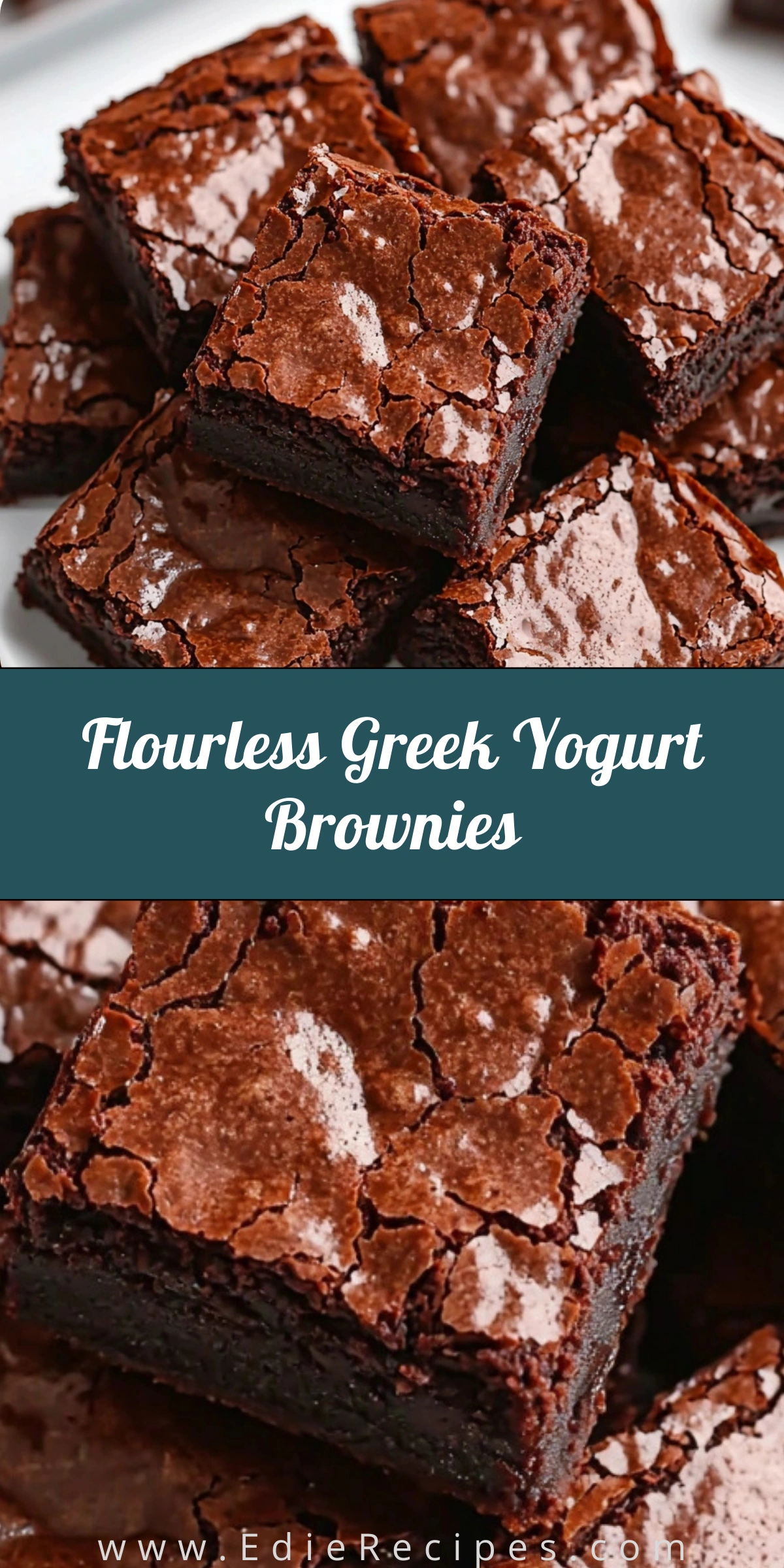 Flourless Greek Yogurt Brownies