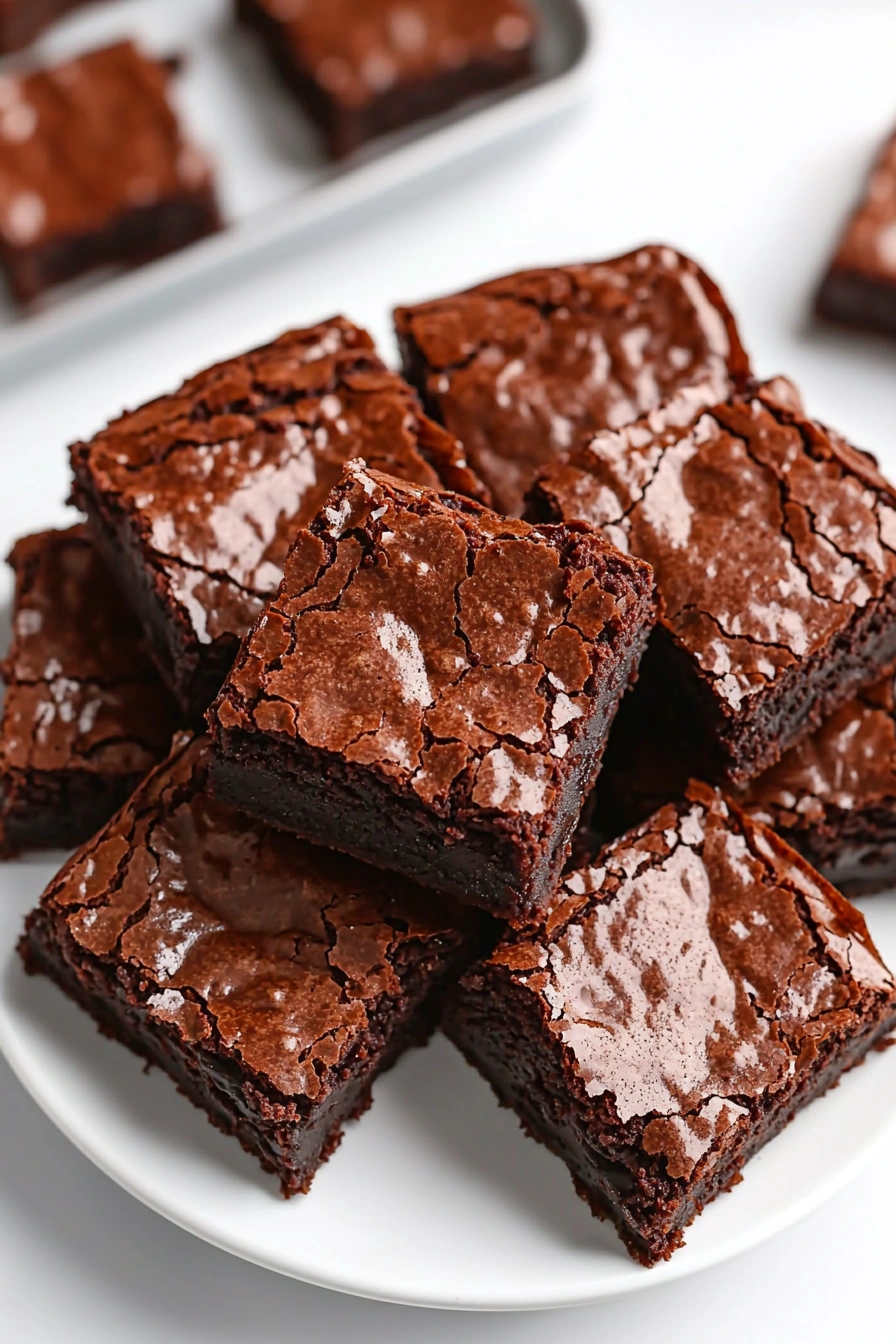 Flourless Greek Yogurt Brownies