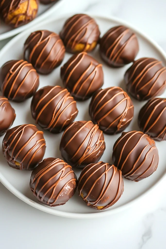 Healthy Pumpkin Truffles