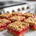 Healthy Strawberry Oatmeal Bars
