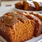 Maple Glazed Pumpkin Bread