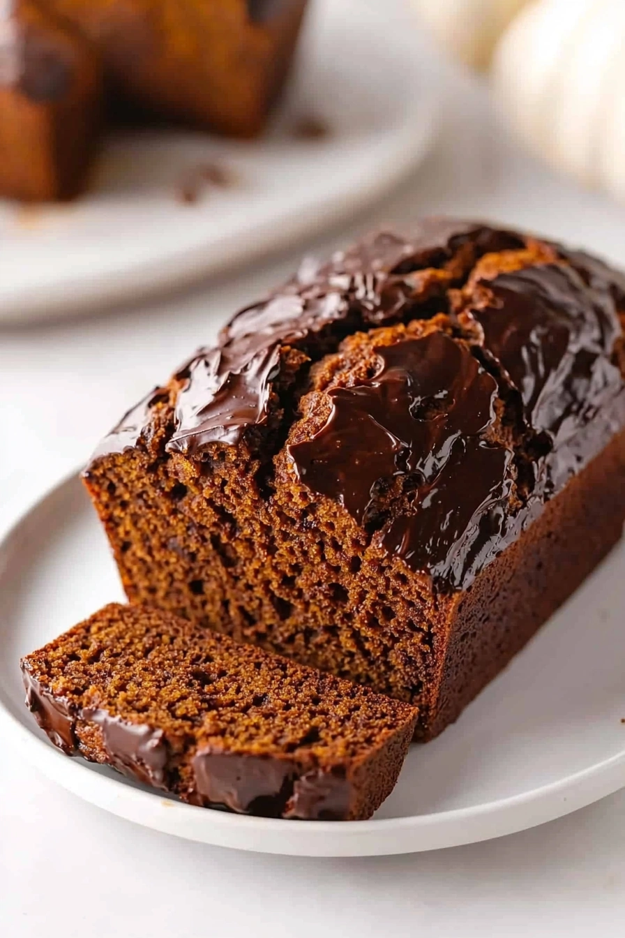 Moist Chocolate Pumpkin Bread