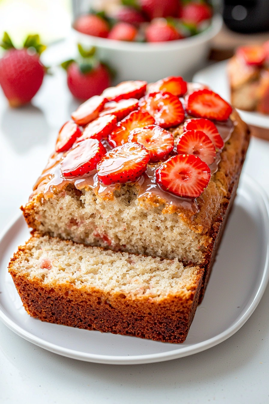 Moist Strawberry Bread