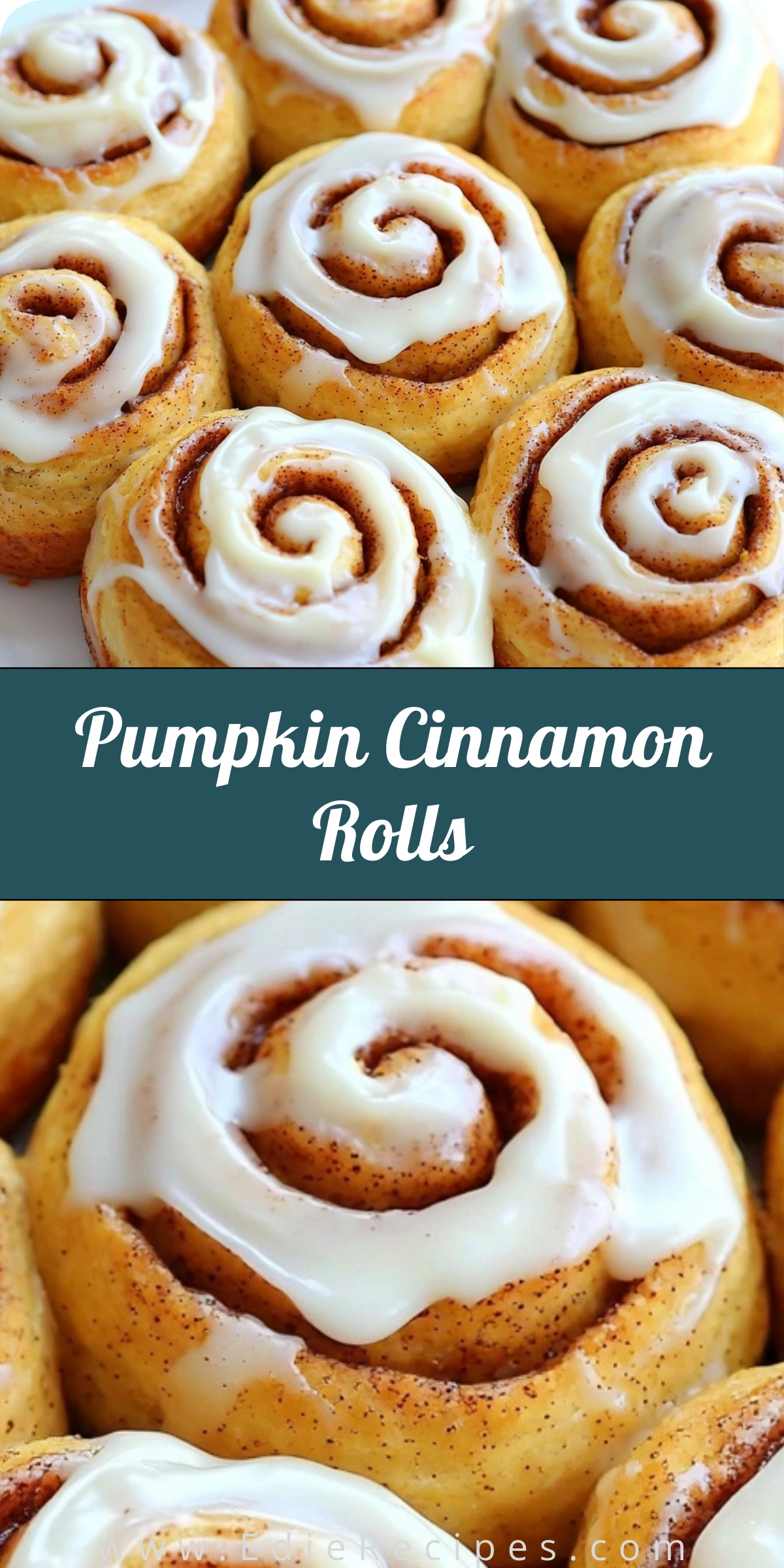 Pumpkin Cinnamon Rolls