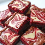 Red Velvet Cheesecake Brownies