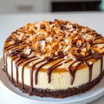 Samoa Cheesecake